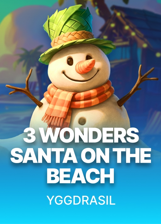 3 Wonders Santa on the Beach